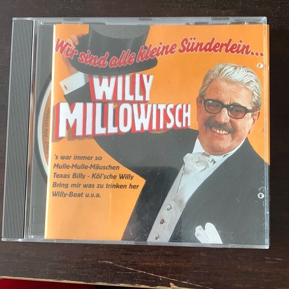 Pre Owned Music CD WILLLY MILLOVICH We Are All Little Sinners